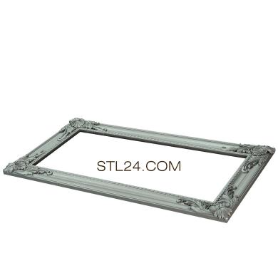 Mirrors and frames (RM_0837) 3D models for cnc